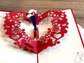 3D-Karte Hochzeit Tanzpaar Moving Card
