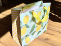 Geschenktasche Zitronen La Dolce Vita 31x26x12cm Rössler