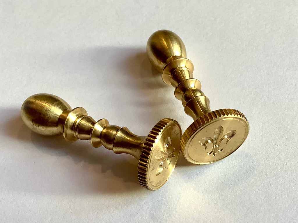 Messing-Siegel 1,7 × 4,5 cm